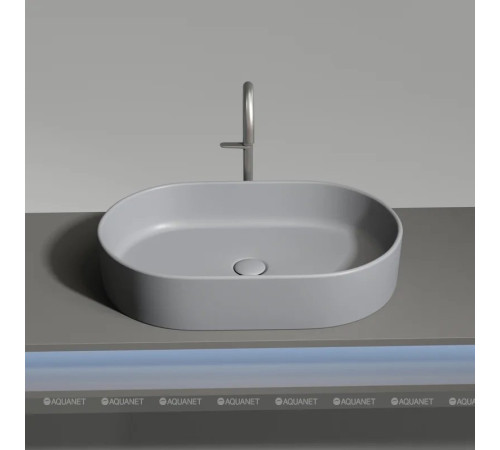 Раковина-чаша накладная Ceramica Nova Element 608х385х122 мм антрацит матовый CN6048MH