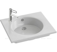 Раковина Jacob Delafon Odeon Rive Gauche 60 см шлифованная снизу EXBA112-Z-00