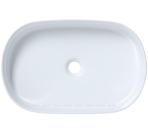 Раковина накладная Allen Brau FANTASY Oval 550x360 мм без отверстия белая 4.11022.20