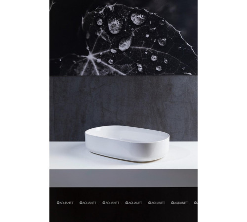 Раковина накладная Allen Brau FANTASY Oval 550x360 мм без отверстия белая 4.11022.20