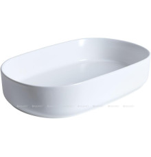 Раковина накладная Allen Brau FANTASY Oval 550x360 мм белый матовый 4.11022.21