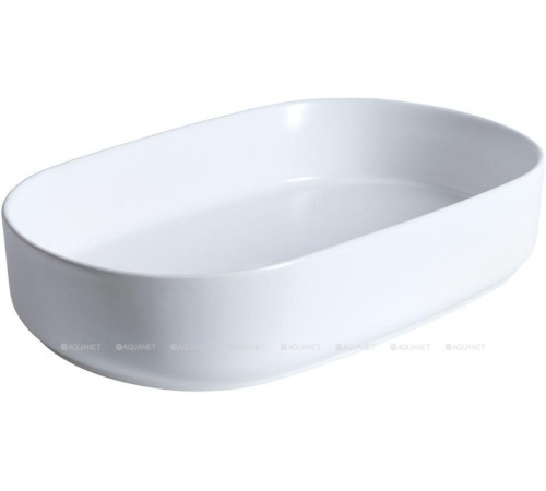 Раковина накладная Allen Brau FANTASY Oval 550x360 мм белый матовый 4.11022.21