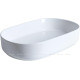 Раковина накладная Allen Brau FANTASY Oval 550x360 мм белый матовый 4.11022.21