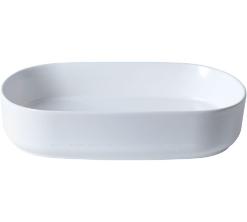 Раковина накладная Allen Brau FANTASY Oval 550x360 мм белый матовый 4.11022.21
