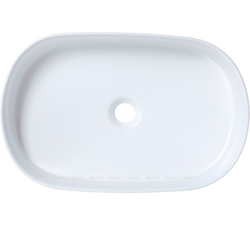 Раковина накладная Allen Brau FANTASY Oval 550x360 мм белый матовый 4.11022.21