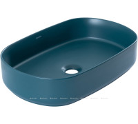 Раковина накладная Allen Brau Fantasy Oval 550х360 мм петроль 4.11022.PT