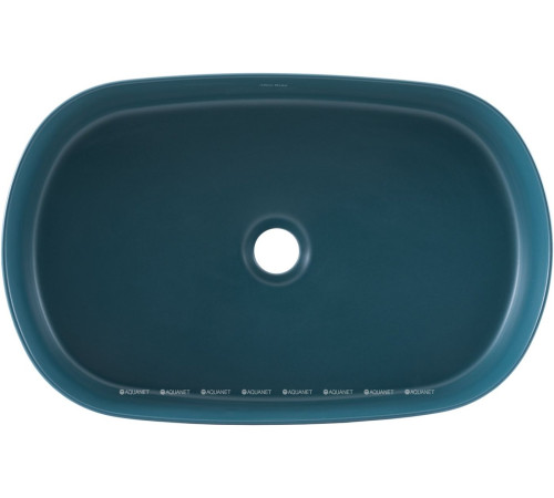 Раковина накладная Allen Brau Fantasy Oval 550х360 мм петроль 4.11022.PT