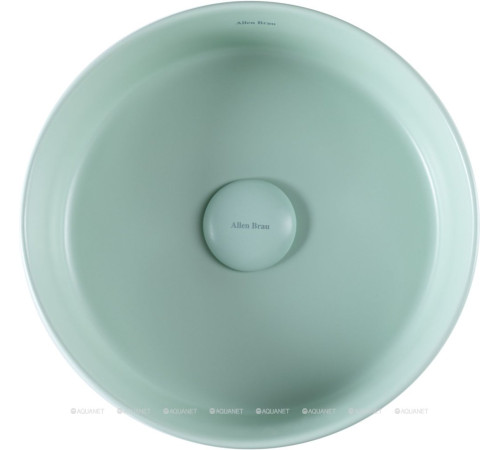Раковина накладная Allen Brau Fantasy Line Ø360 мм мятный 4.11032.MT