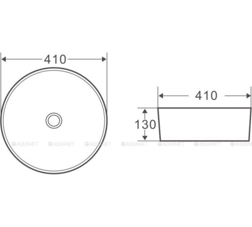 Раковина накладная BelBagno BB1315-H301 410x410x130 мм черная матовая BB1315-H301