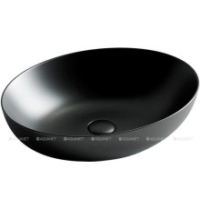 Раковина накладная Ceramica Nova Element 52 см черная матовая CN6017MB