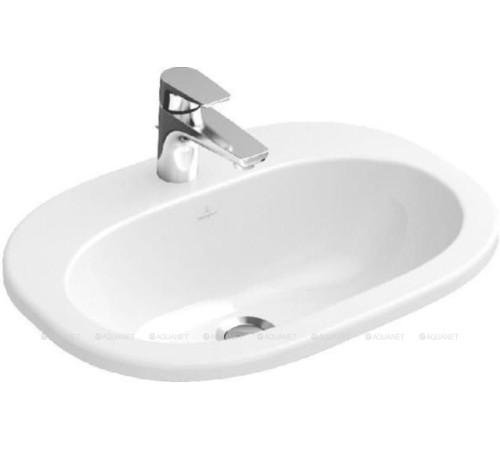 Раковина встраиваемая Villeroy & Boch O.novo 560x405x200 мм 41615601