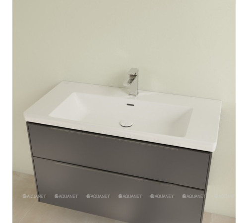 Раковина Villeroy & Boch Subway 3.0 1000x470x165 мм только с тумбой C57000VQ 4A70A501