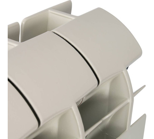 Радиатор алюминиевый Global VOX-R 350 6 секций боковое подключение белый RAL 9010 VX03501006