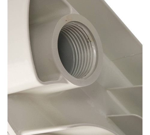 Радиатор алюминиевый Global VOX-R 350 6 секций боковое подключение белый RAL 9010 VX03501006