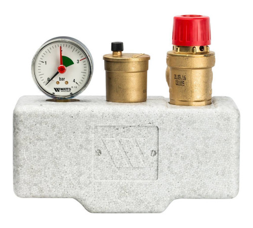 Группа безопасности в теплоизоляции Watts KSG 30/25M-ISO2 3 бар до 200 кВт 10005205