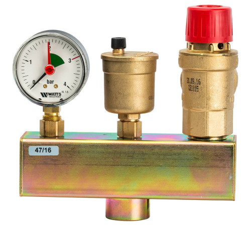 Группа безопасности в теплоизоляции Watts KSG 30/25M-ISO2 3 бар до 200 кВт 10005205