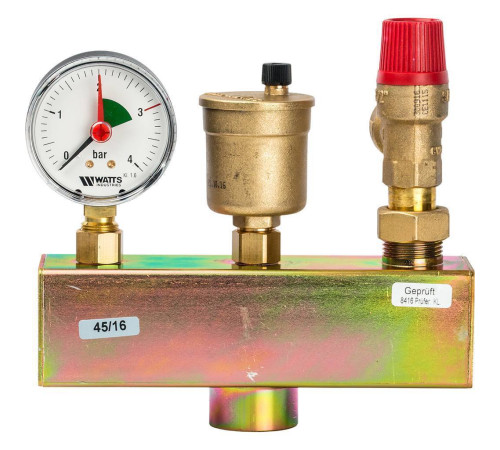 Группа безопасности в теплоизоляции Watts KSG 30/ISO2 3 бар до 50 кВт 10005227