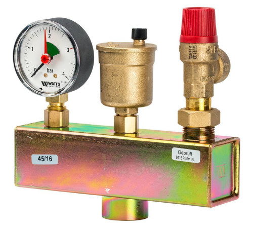 Группа безопасности в теплоизоляции Watts KSG 30/ISO2 3 бар до 50 кВт 10005227