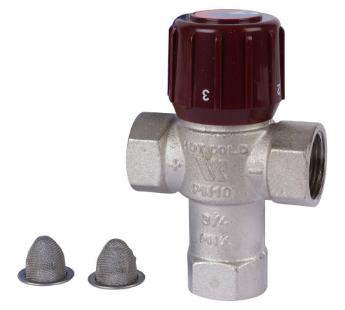 Термостатический смесительный клапан Watts AQUAMIX AM6210C34 3/4 42-60 °C 10017419