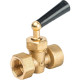 Кран запорный для манометра Watts RM 15-MM 1/2 ВР 10009480