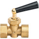 Кран запорный для манометра Watts RM 15-MM 1/2 ВР 10009480