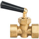 Кран запорный для манометра Watts RM 15-MM 1/2 ВР 10009480