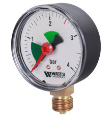 Манометр радиальный Watts F+R201 (MHR) 63 мм 3/8 4 бар 10007736
