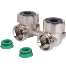 Узел подключения Meibes E2/50 угловой 3/4 BP x 3/4 HP F10016