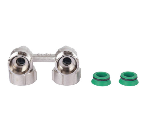 Узел подключения Meibes E2/50 угловой 3/4 BP x 3/4 HP F10016