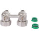 Узел подключения Meibes E2/50 угловой 3/4 BP x 3/4 HP F10016