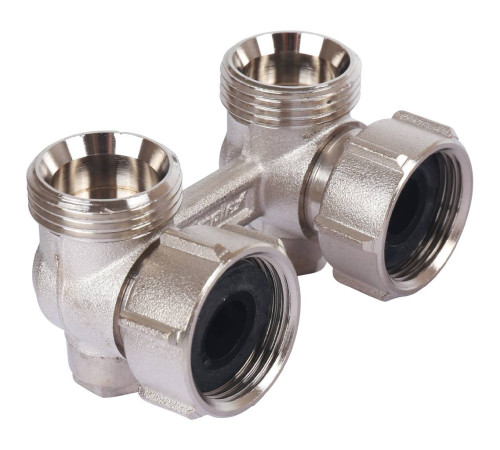 Узел подключения Meibes E2/50 угловой 3/4 BP x 3/4 HP F10016