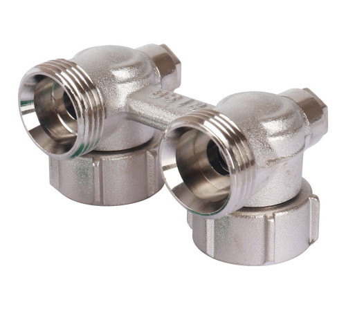Узел подключения Meibes E2/50 угловой 3/4 BP x 3/4 HP F10016