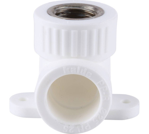 Угольник Kalde PPR с креплением и внутренней резьбой 25x1/2 3222-bat-250b01