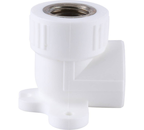 Угольник Kalde PPR с креплением и внутренней резьбой 25x1/2 3222-bat-250b01