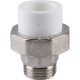 Муфта разъемная Kalde ECO PP-R с наружной резьбой 20 мм x 1/2 3272-tum-200b00