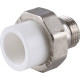 Муфта разъемная Kalde ECO PP-R с наружной резьбой 20 мм x 1/2 3272-tum-200b00