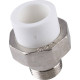 Муфта разъемная Kalde ECO PP-R с наружной резьбой 20 мм x 1/2 3272-tum-200b00