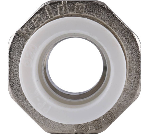 Муфта разъемная Kalde ECO PP-R с наружной резьбой 20 мм x 1/2 3272-tum-200b00