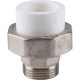 Муфта разъемная Kalde ECO PP-R с наружной резьбой 25 мм x 3/4 3272-tum-250c00
