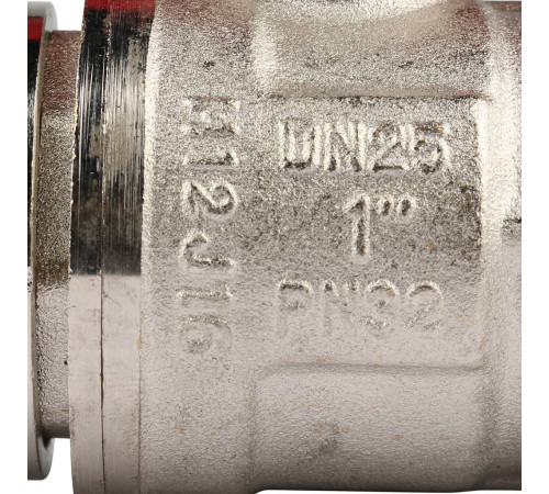 Комплект шаровых кранов REHAU RAUTHERM S прямых никелированных G1 12081221001