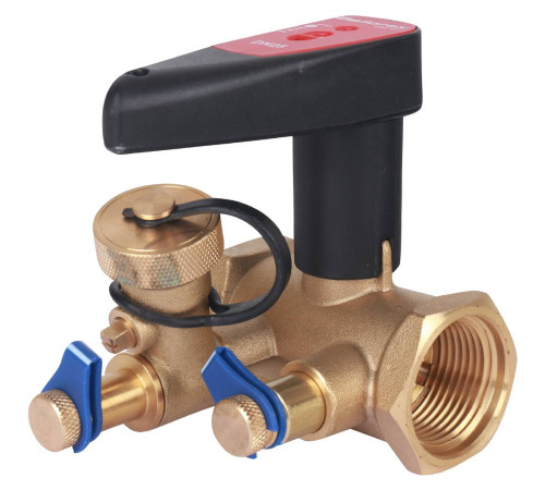 Клапан балансировочный ручной BROEN Ballorex V DN25 PN25 с дренажем 592466