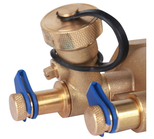 Клапан балансировочный ручной BROEN Ballorex V DN25 PN25 с дренажем 592466