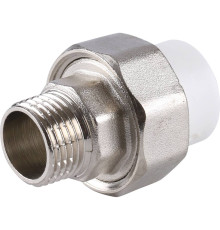 Муфта разъемная Kalde полипропиленовая с наружной резьбой 20х3/4 3252-tum-200c00