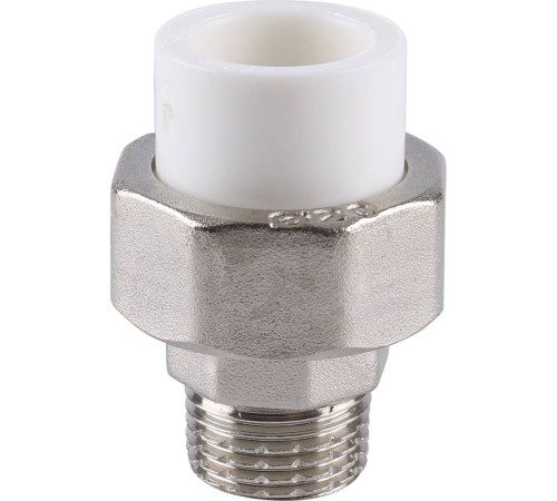 Муфта разъемная Kalde полипропиленовая с наружной резьбой 20х3/4 3252-tum-200c00