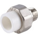 Муфта разъемная Kalde полипропиленовая с наружной резьбой 20х3/4 3252-tum-200c00
