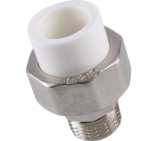 Муфта разъемная Kalde полипропиленовая с наружной резьбой 20х3/4 3252-tum-200c00