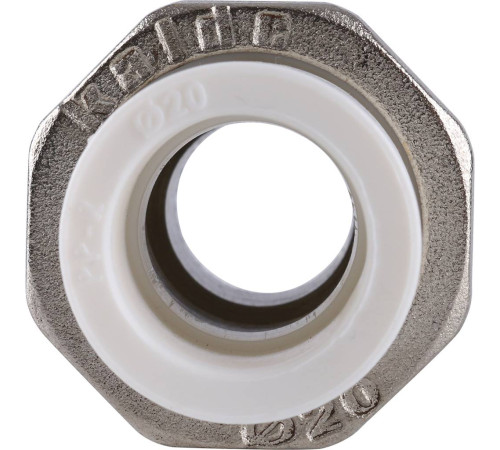 Муфта разъемная Kalde полипропиленовая с наружной резьбой 20х3/4 3252-tum-200c00