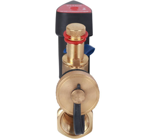 Клапан балансировочный ручной BROEN Venturi FODRV DN 15 PN 25 резьбовой с дренажем 588210