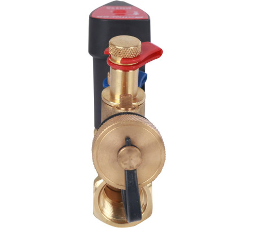 Клапан балансировочный ручной BROEN Venturi FODRV DN 15 PN 25 резьбовой с дренажем 588210