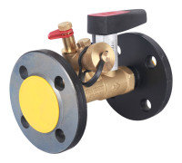 Клапан балансировочный ручной BROEN Venturi FODRV DN 20 PN 16 фланцевый с дренажем 754465